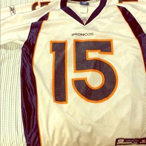 White Tim Tebow Broncos Jersey